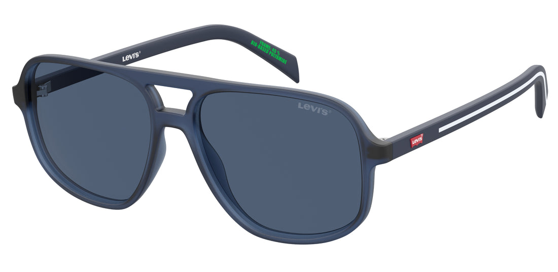 Sunglasses levis lv 5073/s fll ku azul navigator masculino size 56mm - Main view