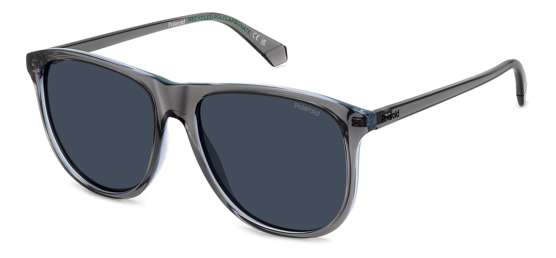 Occhiali da sole polaroid pld 4178/s kb7 c3 gris rectangular masculino taglia 55mm - Vista principale