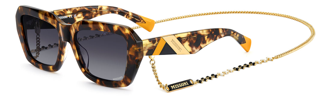 Occhiali da sole missoni mis 0193/g/s 06j 9o dorado rectangular femenino taglia 55mm - Vista principale