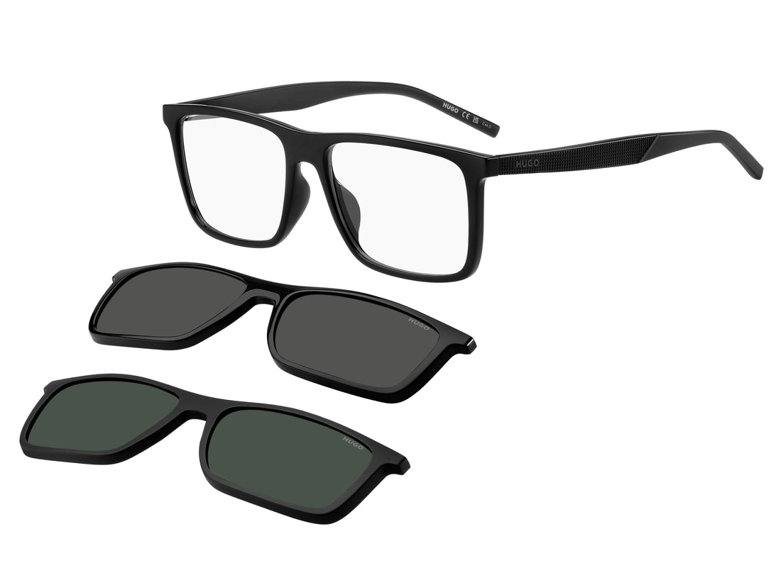 Óculos de sol hugo hg 1331/g/cs2 807 99 negro rectangular masculino tamanho 56mm - Vista principal