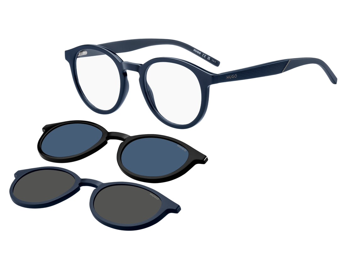 Occhiali da sole hugo hg 1330/cs2 9n7 99 azul pantos masculino taglia 50mm - Vista principale