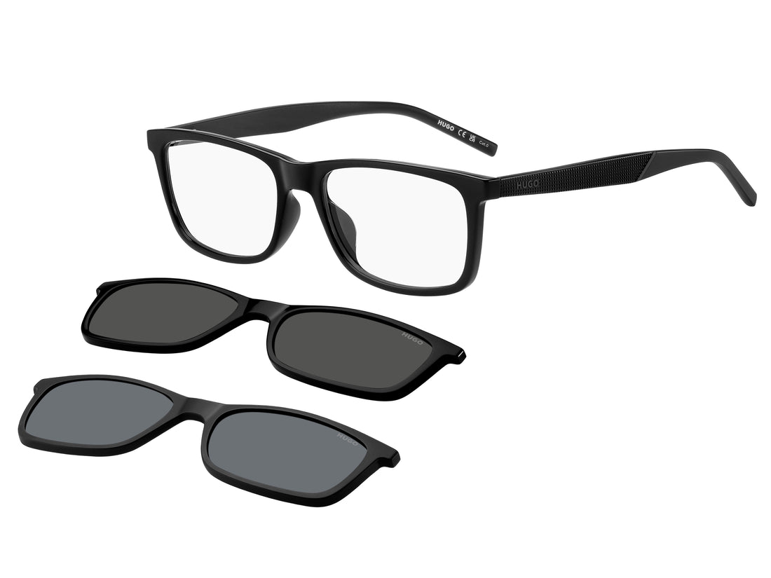 Occhiali da sole hugo hg 1329/g/cs2 807 99 negro rectangular masculino taglia 55mm - Vista principale