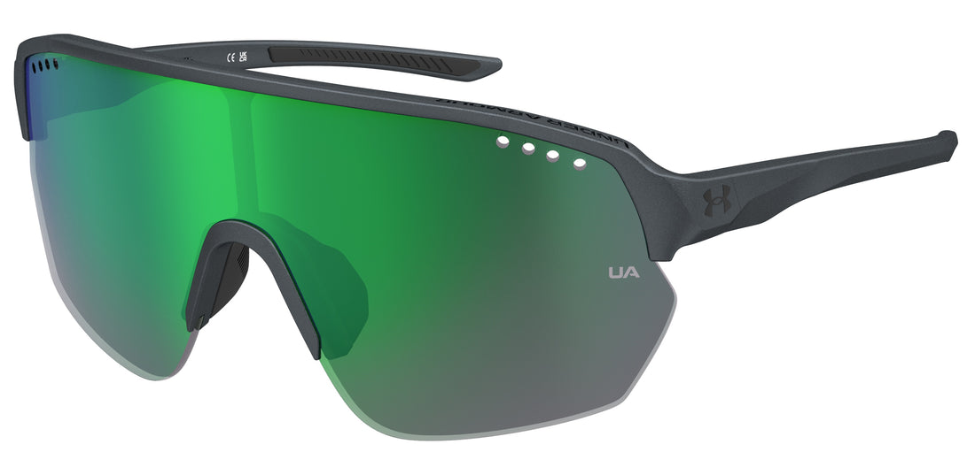 Lunettes de soleil under armour ua gameday ii/g 4wc z9 grey mask unisex taille 99mm - Vue principale