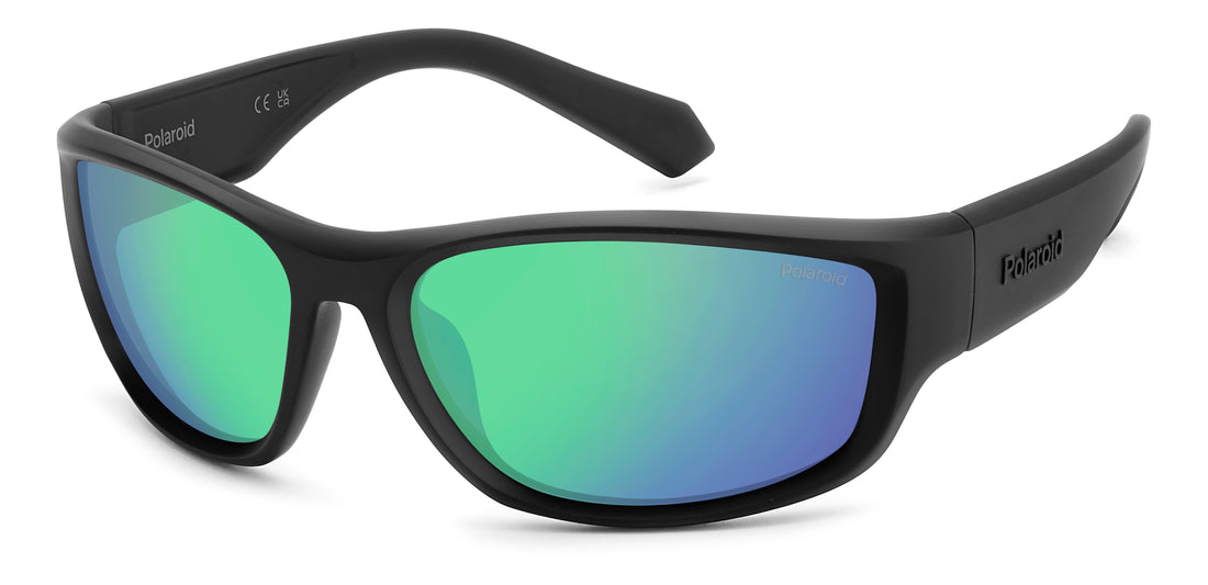 Lunettes de soleil polaroid pld 2166/s 3ol 5z negro rectangular masculino taille 62mm - Vue principale