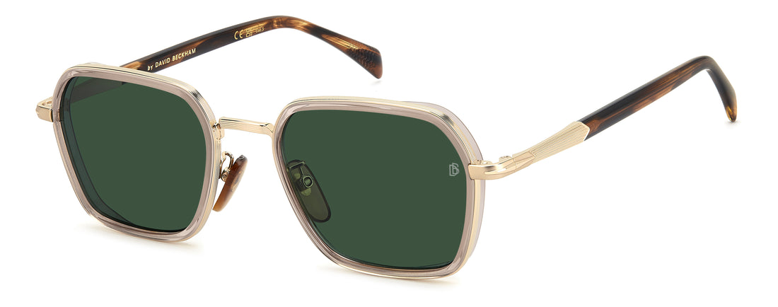 Occhiali da sole david beckham db 1194/g/s ida qt dorado square masculino taglia 53mm - Vista principale