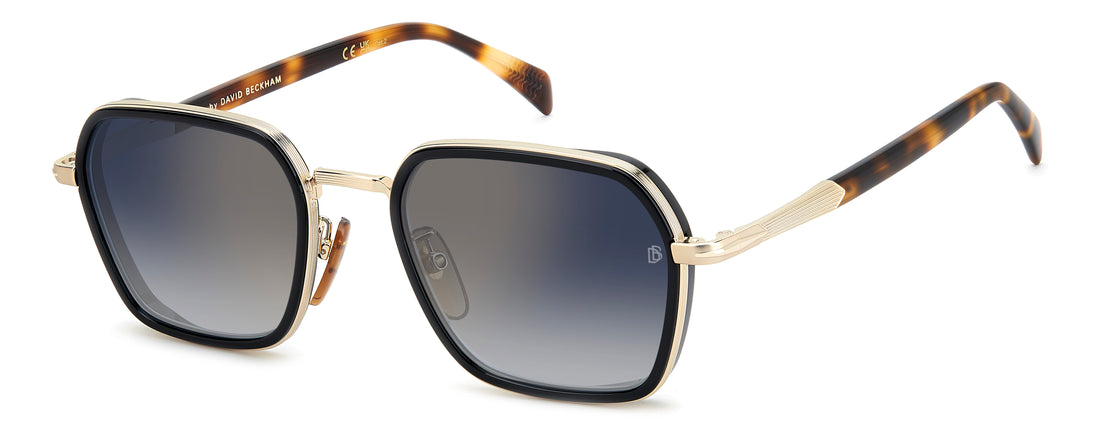 Occhiali da sole david beckham db 1194/g/s rhl 1v dorado square masculino taglia 53mm - Vista principale