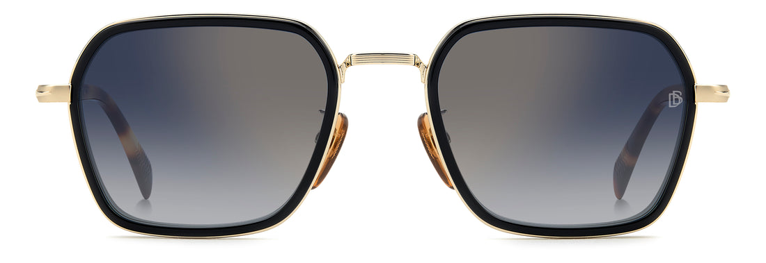 Occhiali da sole david beckham db 1194/g/s rhl 1v dorado square masculino taglia 53mm - Vista dettagliata