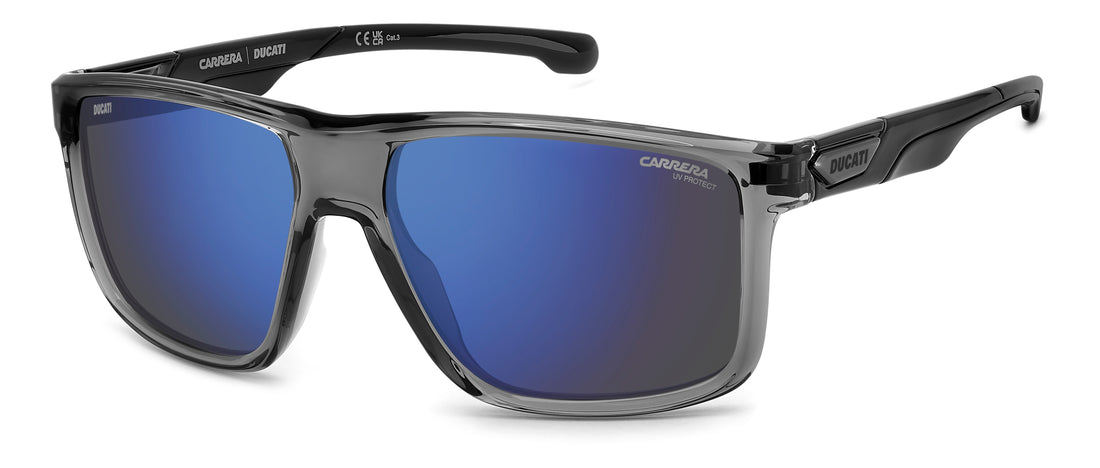 Gafas de sol carrera ducati carduc 056/s kb7 xt gris rectangular masculino talla 60mm - Vista principal