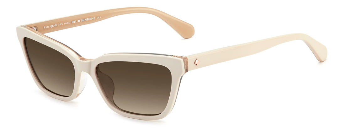 Gafas de sol kate spade ks aisha 2/s ham ha dorado rectangular femenino talla 55mm - Vista principal