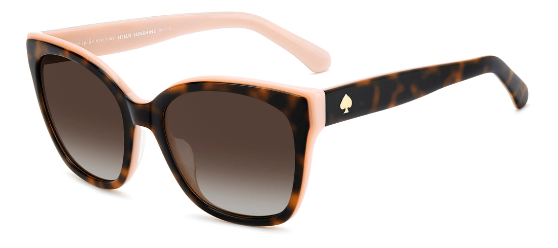 Lunettes de soleil kate spade ks daesha 2/g/s 0t4 la havana square femenino taille 55mm - Vue principale