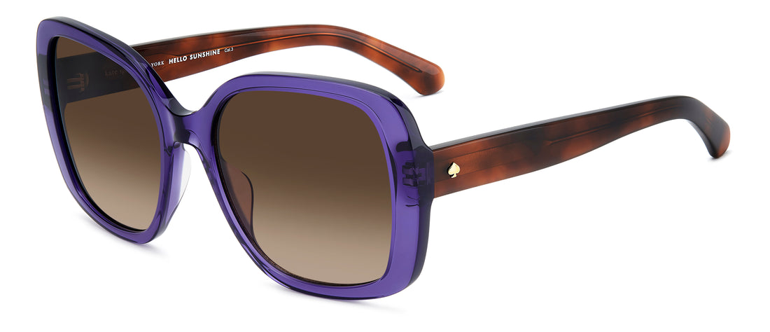 Lunettes de soleil kate spade ks wenona 2/g/s pjp ha azul square femenino taille 57mm - Vue principale