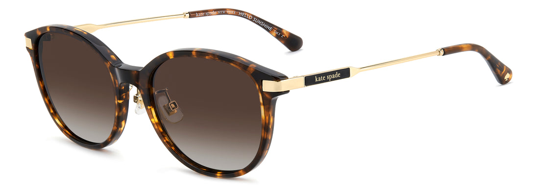 Gafas de sol kate spade ks karlyn 2/f/s 086 la havana oval femenino talla 54mm - Vista principal