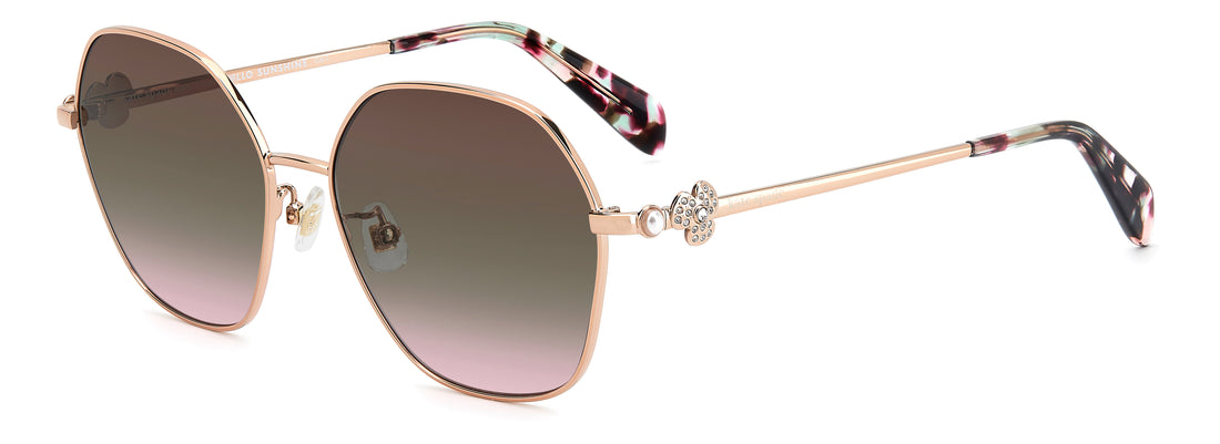 Gafas de sol kate spade ks vandra 2/f/s au2 bc rojo square femenino talla 57mm - Vista principal