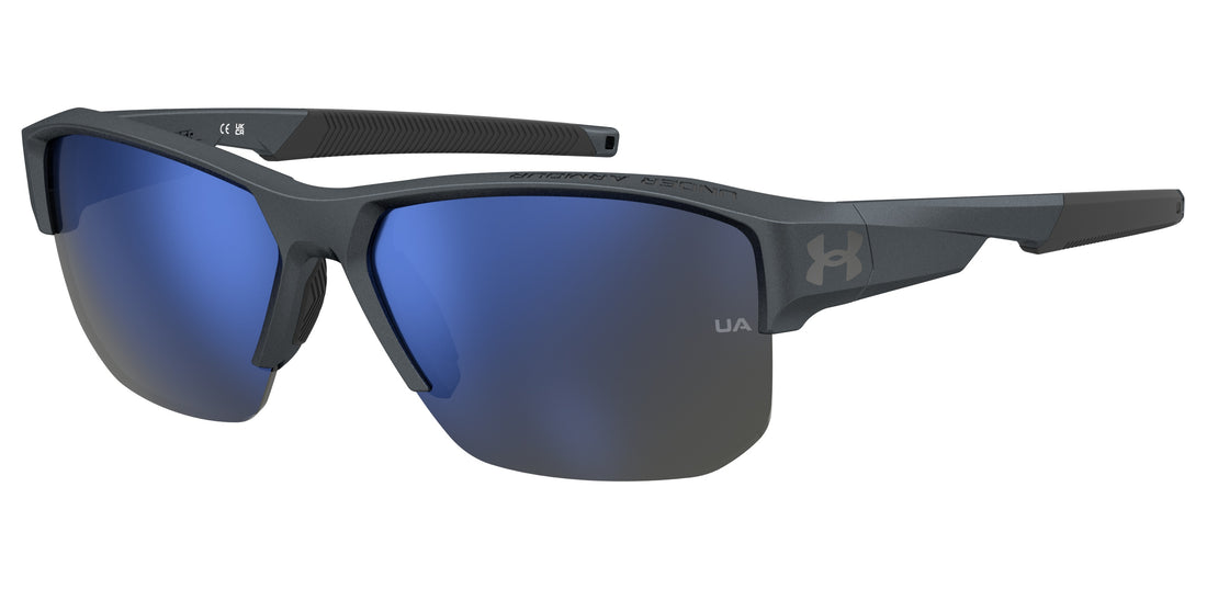 Lunettes de soleil under armour uafanaticaltl/g 4wc xt grey rectangular masculino taille 67mm - Vue principale