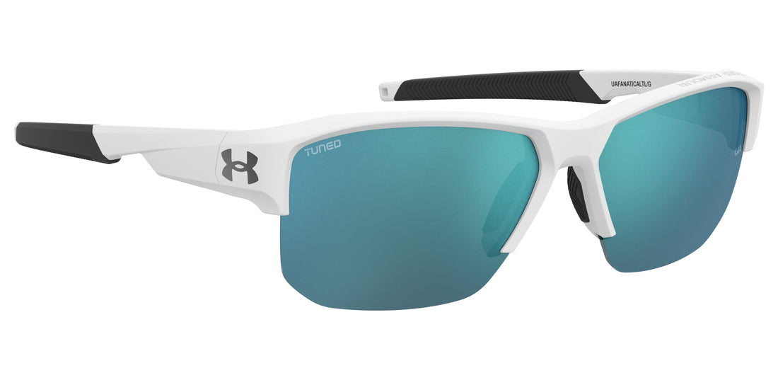 Lunettes de soleil under armour uafanaticaltl/g ccp v8 blanco rectangular masculino taille 67mm - Vue détaillée
