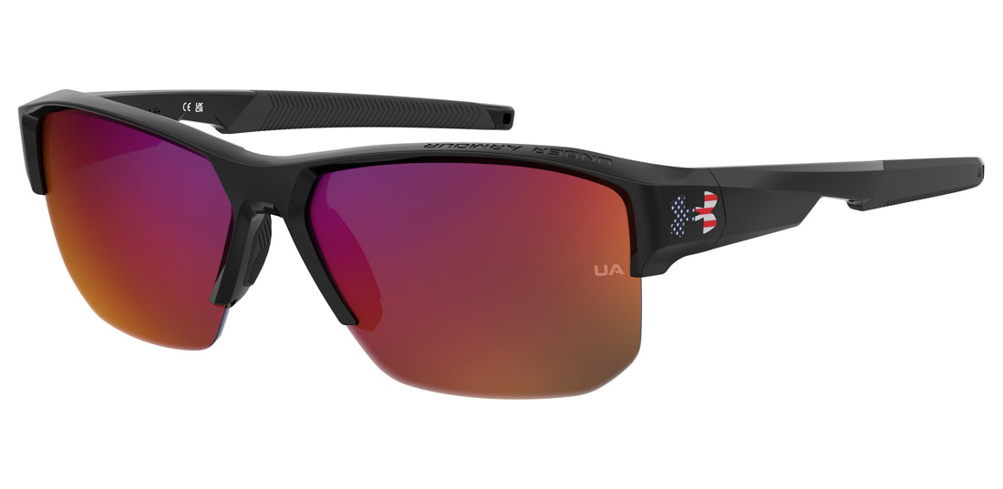 Lunettes de soleil under armour uafanaticaltl/g oit mi negro rectangular masculino taille 67mm - Vue principale