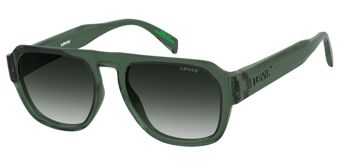 Occhiali da sole levis lv 1100/s 1ed 9k verde rectangular unisex taglia 54mm - Vista principale