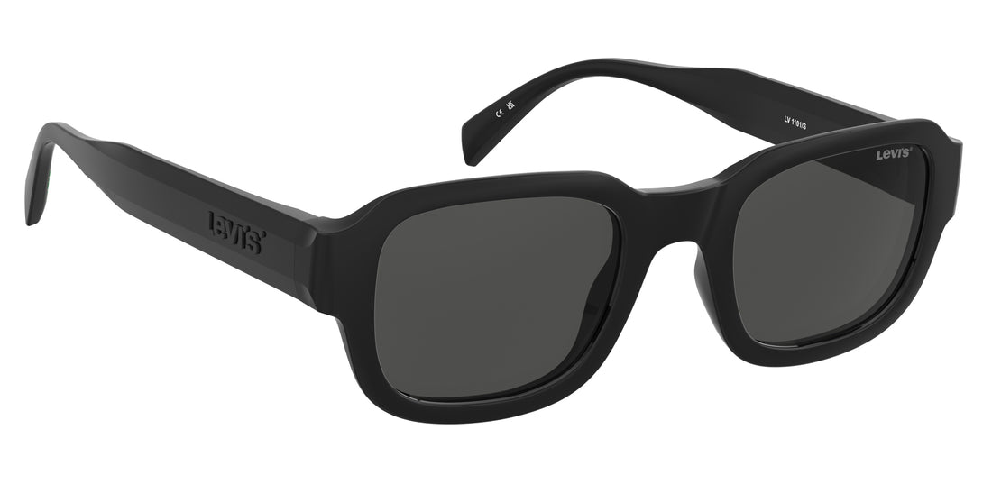 Occhiali da sole levis lv 1101/s 807 ir negro square unisex taglia 50mm - Vista dettagliata