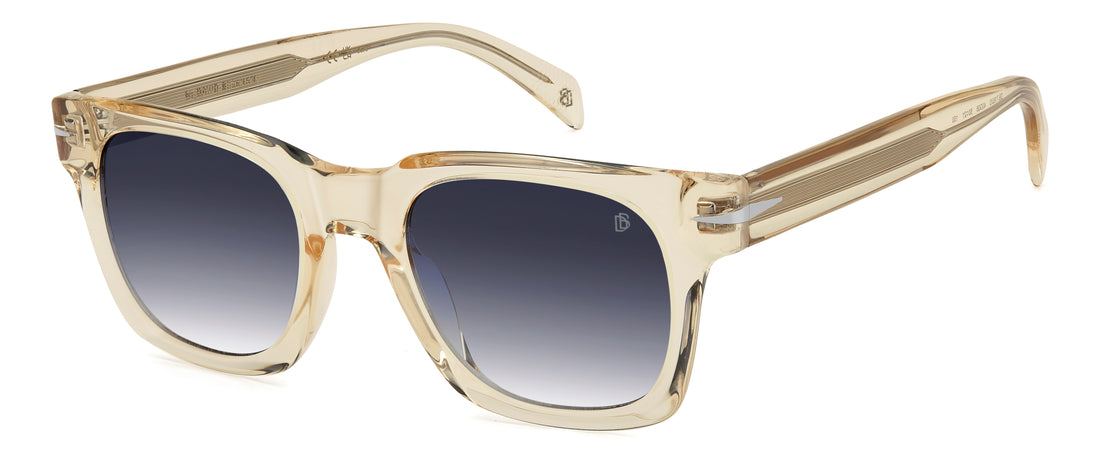 Sonnenbrillen david beckham db 7160/s 40g 08 amarillo square masculino größe 50mm - Hauptansicht