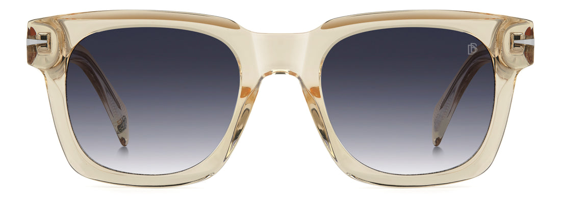 Sonnenbrillen david beckham db 7160/s 40g 08 amarillo square masculino größe 50mm - Detailansicht