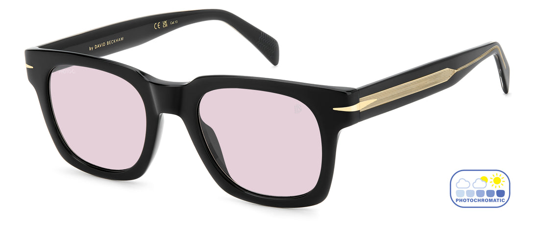 Occhiali da sole david beckham db 7160/s 807 ke negro square masculino taglia 50mm - Vista principale