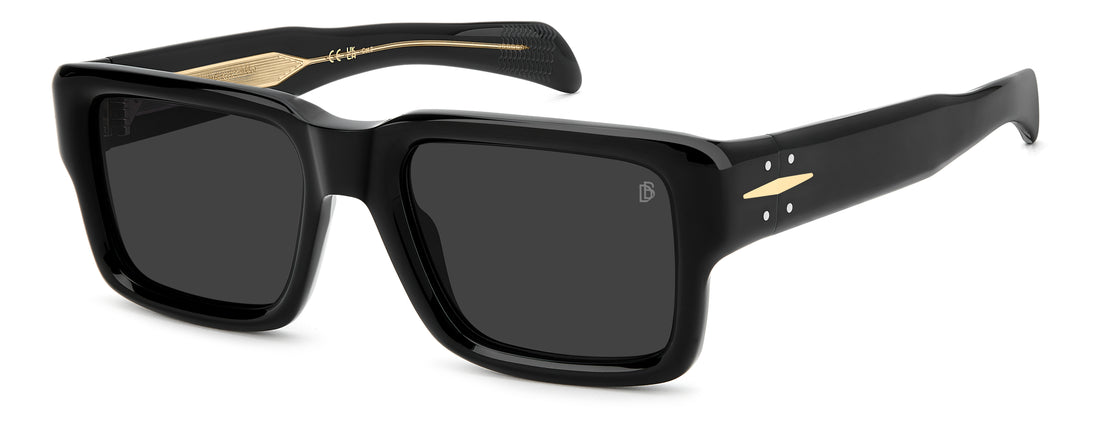 Occhiali da sole david beckham db 7159/s 807 ir negro rectangular masculino taglia 53mm - Vista principale