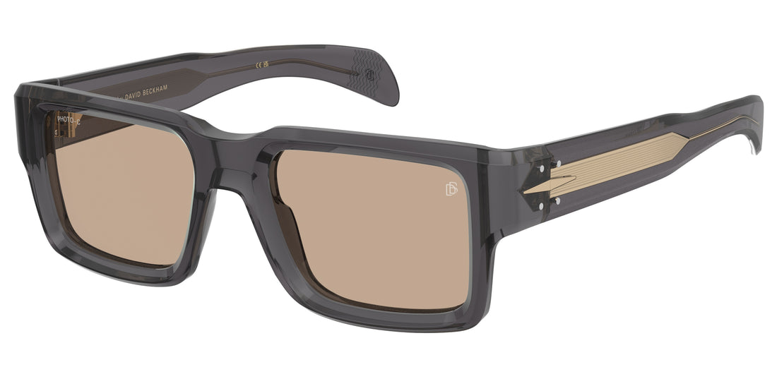 Occhiali da sole david beckham db 7159/s kb7 63 grey rectangular masculino taglia 53mm - Vista principale