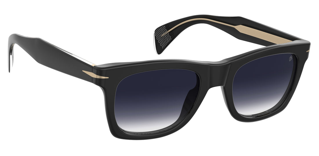 Sonnenbrillen david beckham db 1222/s 807 08 negro rectangular masculino größe 53mm - Hauptansicht