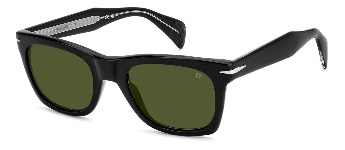 Occhiali da sole david beckham db 1222/s 807 qt negro rectangular masculino taglia 53mm - Vista principale