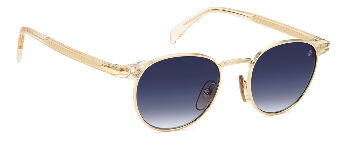 Solbriller david beckham db 1223/s dyg 08 dorado pantos masculino størrelse 49mm - Detaljeret visning