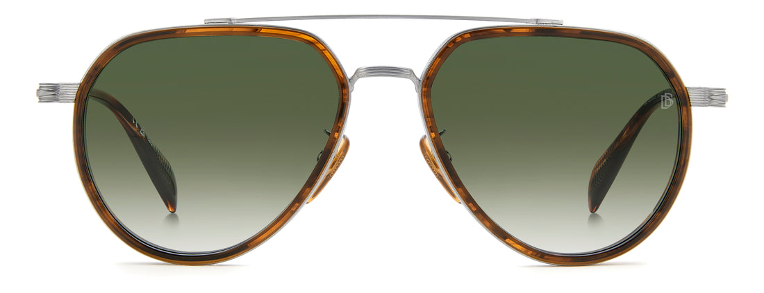 Sunglasses david beckham db 1226/g/s 9ci 8z plateado pilot masculino size 57mm - Detailed view
