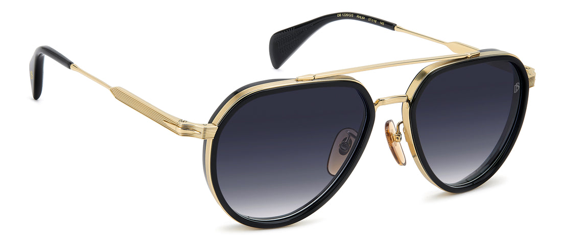Sunglasses david beckham db 1226/g/s rhl 84 dorado pilot masculino size 57mm - Detailed view
