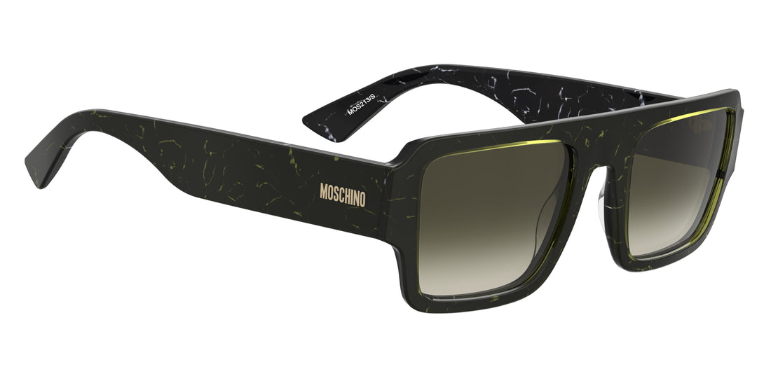 Occhiali da sole moschino mos213/s uhp 9k verde square unisex taglia 54mm - Vista dettagliata
