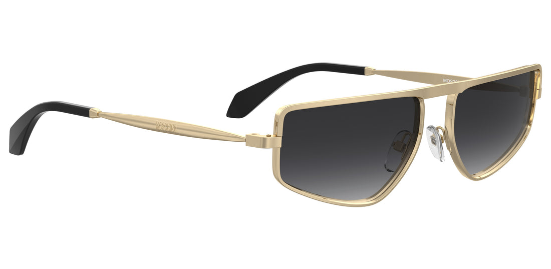 Gafas de sol moschino mos209/s 000 9o dorado square unisex talla 59mm - Vista de detalle