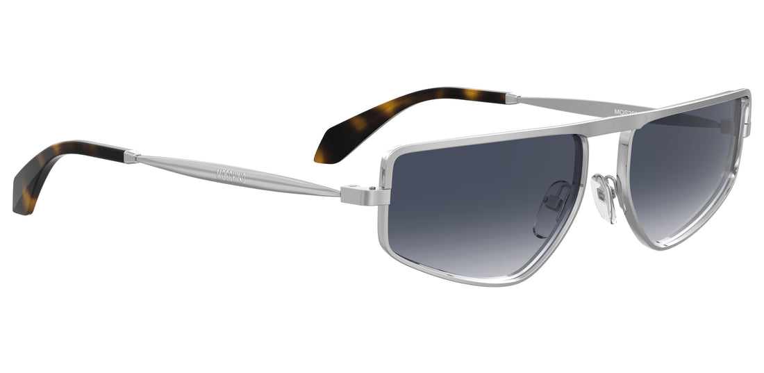 Occhiali da sole moschino mos209/s 010 08 plateado square unisex taglia 59mm - Vista dettagliata