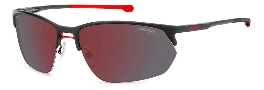 Lunettes de soleil carrera ducati carduc 064/s 003 h4 negro rectangular masculino taille 65mm - Vue principale