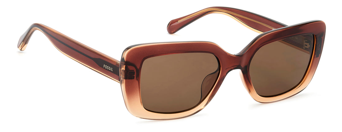 Sonnenbrillen fossil fos 3181/s 09q 70 marron rectangular femenino größe 52mm - Detailansicht