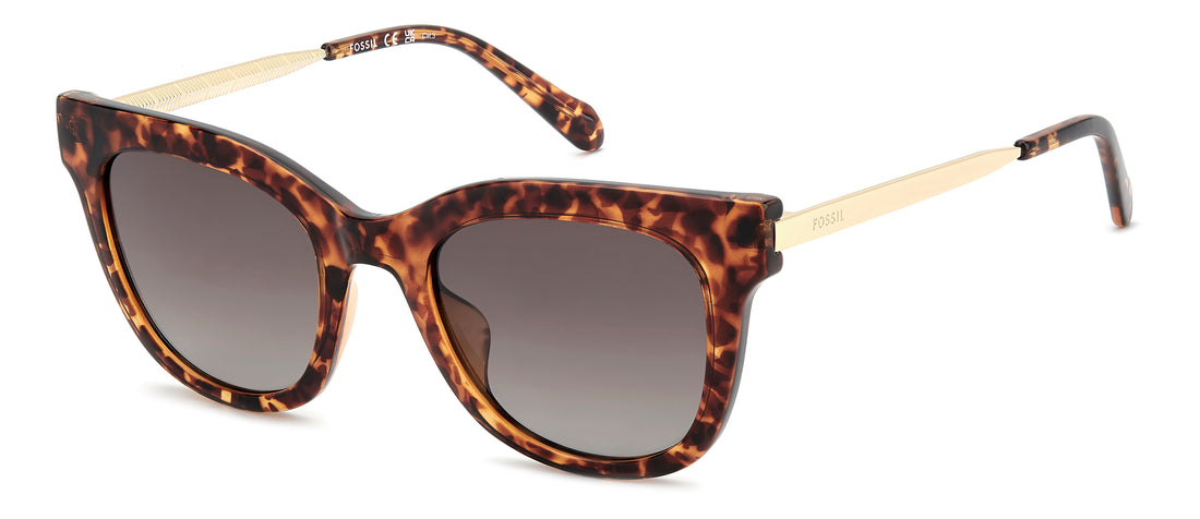 Occhiali da sole fossil fos 2169/g/s 086 ha havana cat eye femenino taglia 51mm - Vista principale