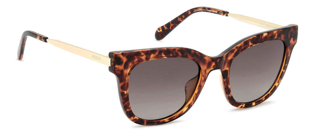Occhiali da sole fossil fos 2169/g/s 086 ha havana cat eye femenino taglia 51mm - Vista dettagliata