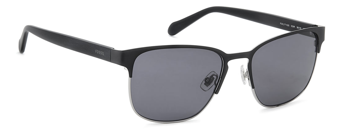 Occhiali da sole fossil fos 2171/g/s 003 ir negro rectangular masculino taglia 56mm - Vista dettagliata