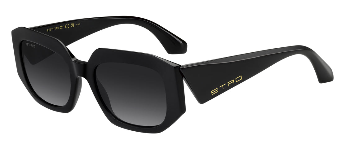 Occhiali da sole etro 0123/s 807 9o negro rectangular femenino taglia 55mm - Vista principale