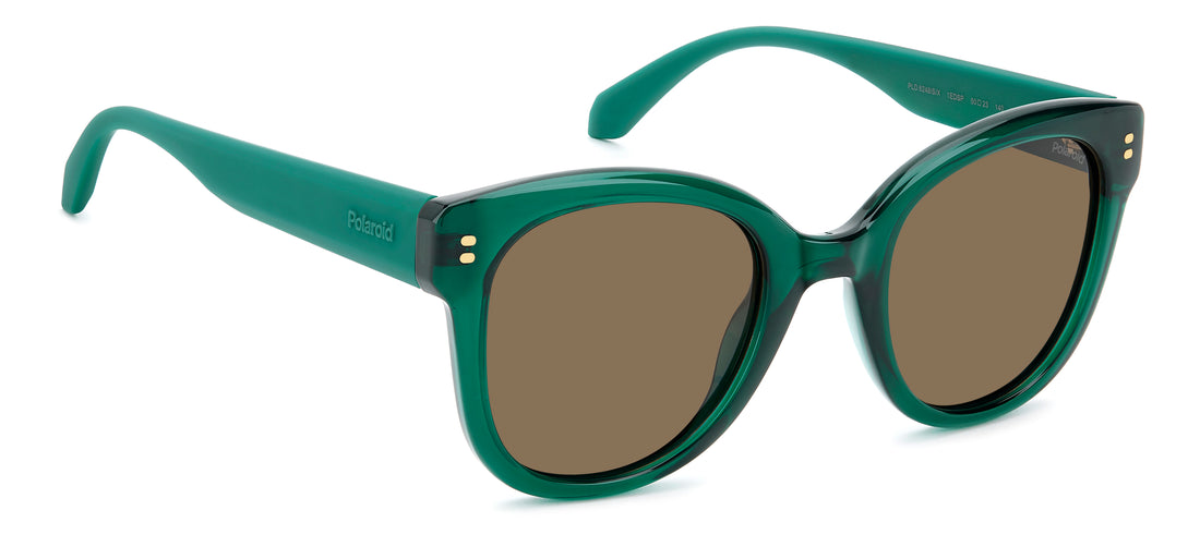 Lunettes de soleil polaroid pld 6248/s/x 1ed sp verde round femenino taille 50mm - Vue détaillée