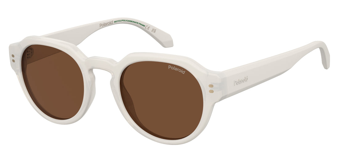 Lunettes de soleil polaroid pld 6249/s/x vk6 sp blanco pantos masculino taille 50mm - Vue principale