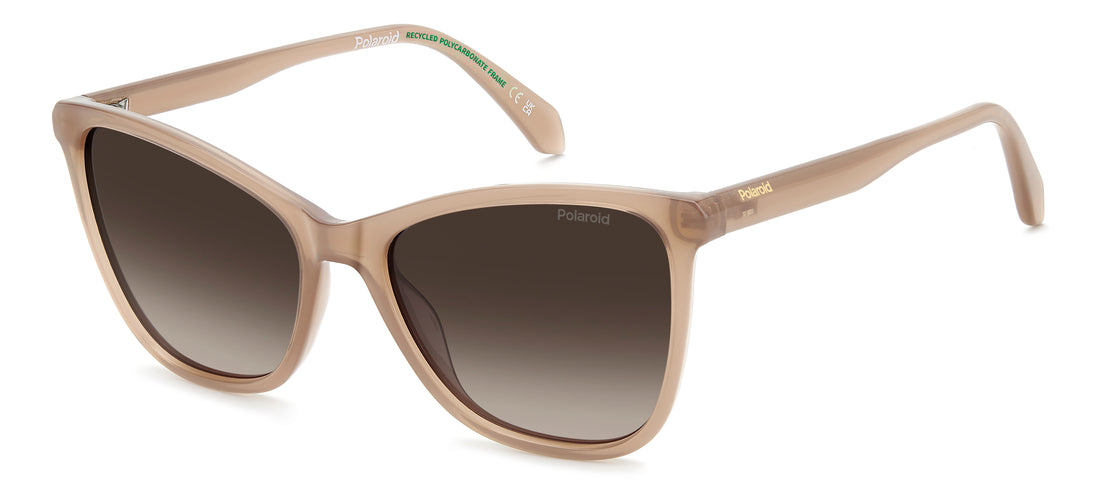 Óculos de sol polaroid pld 4194/s fwm la beige cat eye femenino tamanho 55mm - Vista principal
