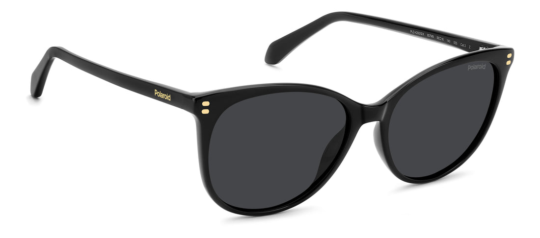 Lunettes de soleil polaroid pld 4200/s/x 807 m9 negro cat eye femenino taille 56mm - Vue détaillée