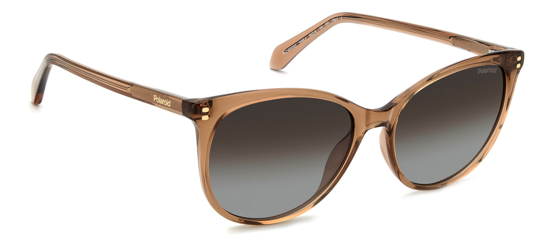 Lunettes de soleil polaroid pld 4200/s/x ham la beige cat eye femenino taille 56mm - Vue détaillée