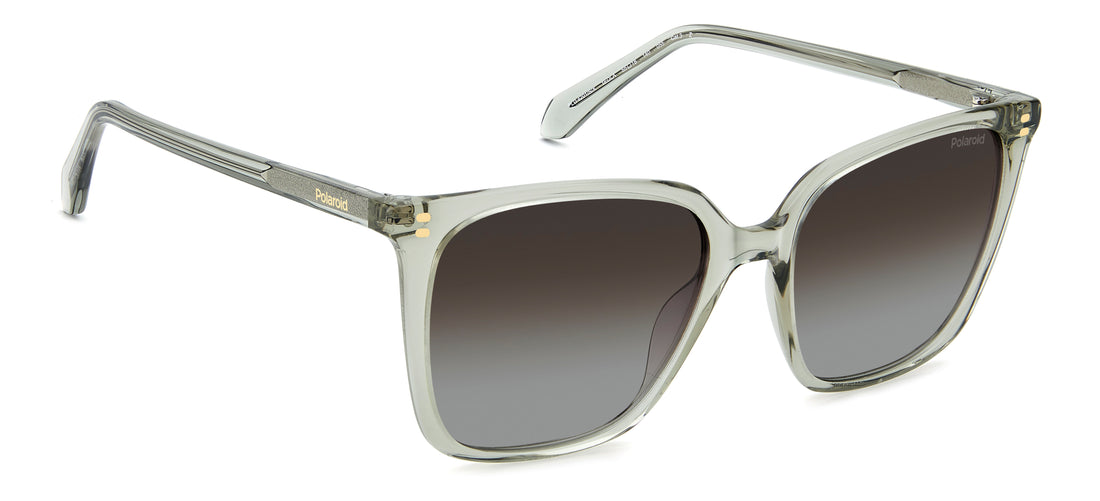Lunettes de soleil polaroid pld 4201/s/x 1ed la verde square femenino taille 55mm - Vue détaillée