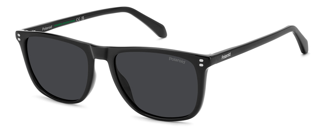 Lunettes de soleil polaroid pld 4202/s/x 807 m9 negro rectangular masculino taille 55mm - Vue principale
