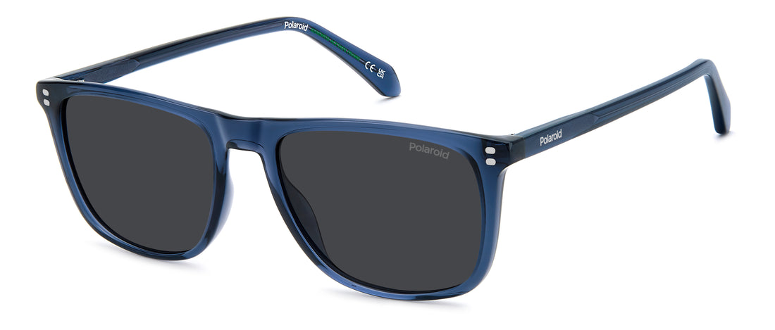 Lunettes de soleil polaroid pld 4202/s/x pjp m9 azul rectangular masculino taille 55mm - Vue principale