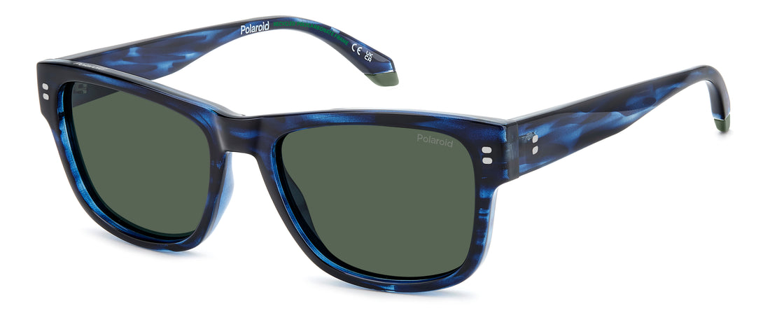 Lunettes de soleil polaroid pld 6252/s/x ipr uc havana square masculino taille 55mm - Vue principale
